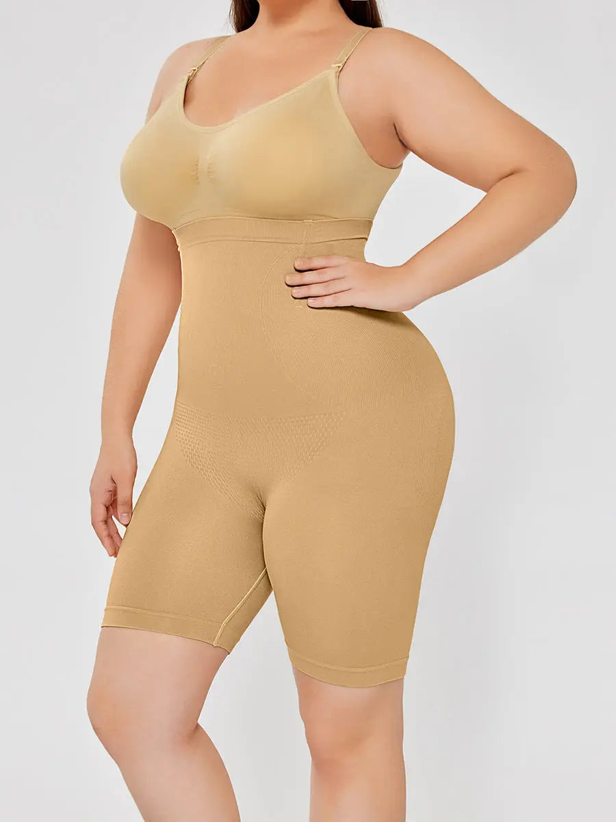 High Waisted Body Shaper Thigh Slimmer Butt Lifting Shapewear For Women