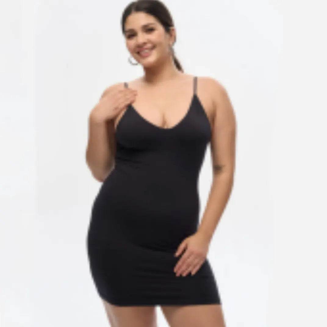 Conjoined Body Shapewear For Women Without A Crotch