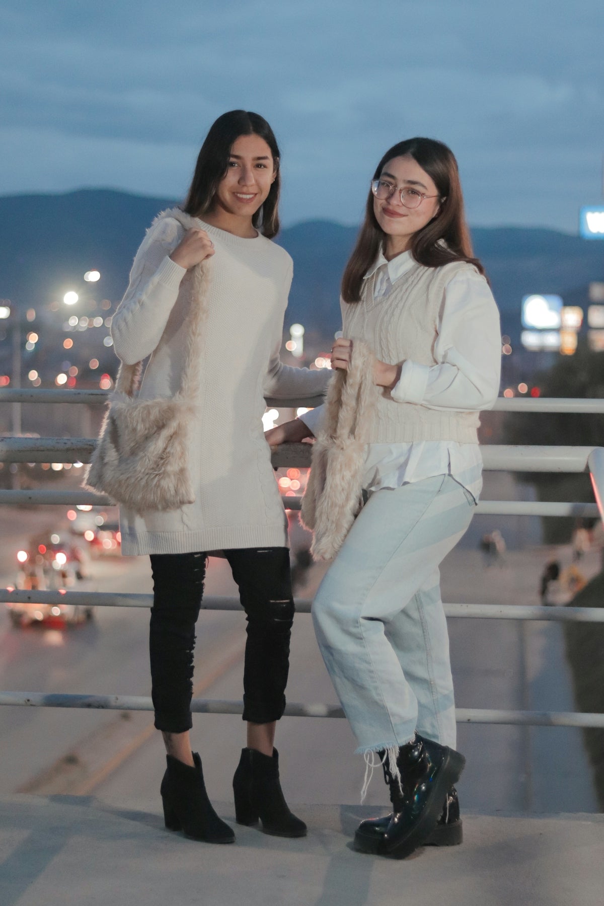 two women posing for a picture