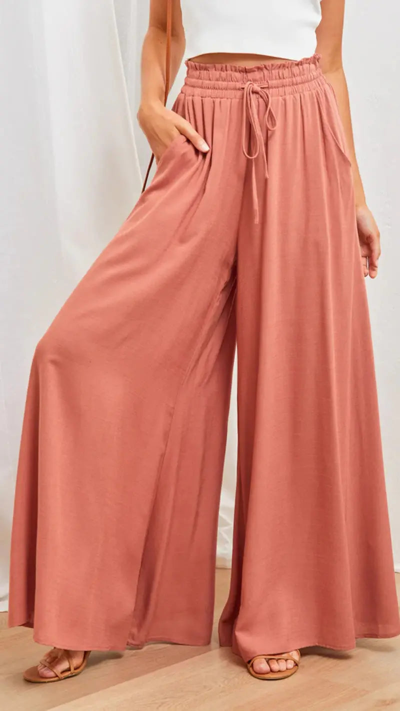 Womens Pants Wide Leg Loose Comfy Lounge Sweatpants With Pockets hercurva