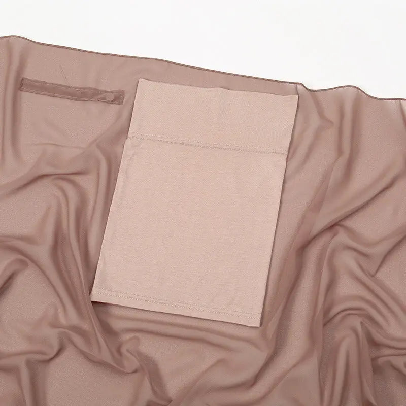 Lazy Chiffon Convenient Headscarf Magnetic Buckle Fixed hercurva