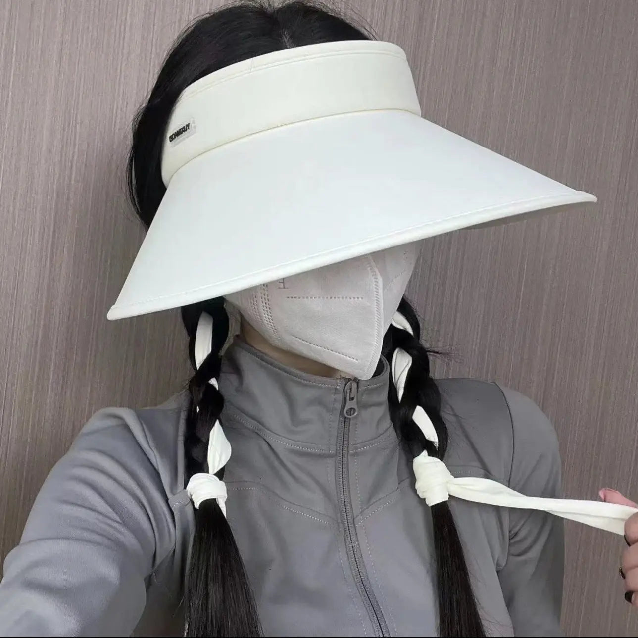 Air Top Sun Protection Hat Female Summer Cycling UV Protection hercurva