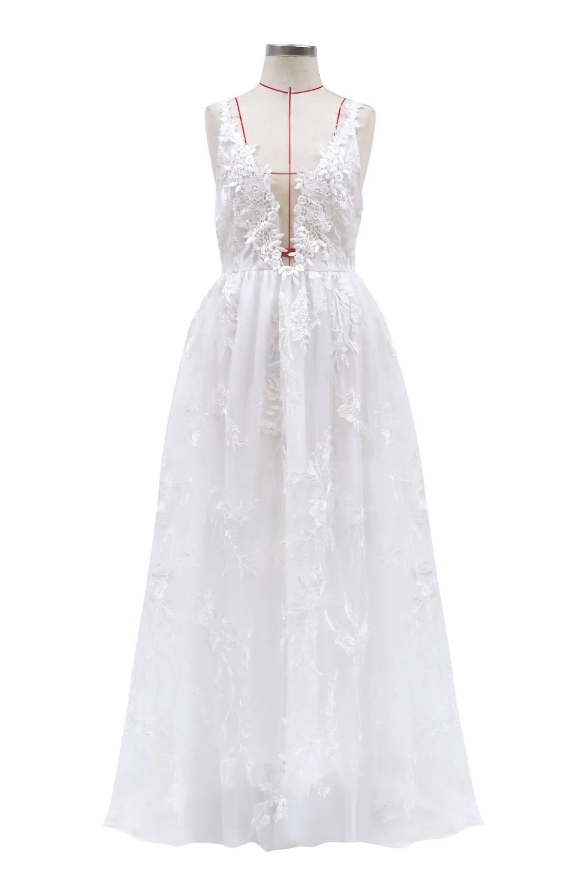Bride Sexy Suspenders Wedding Evening Dress hercurva