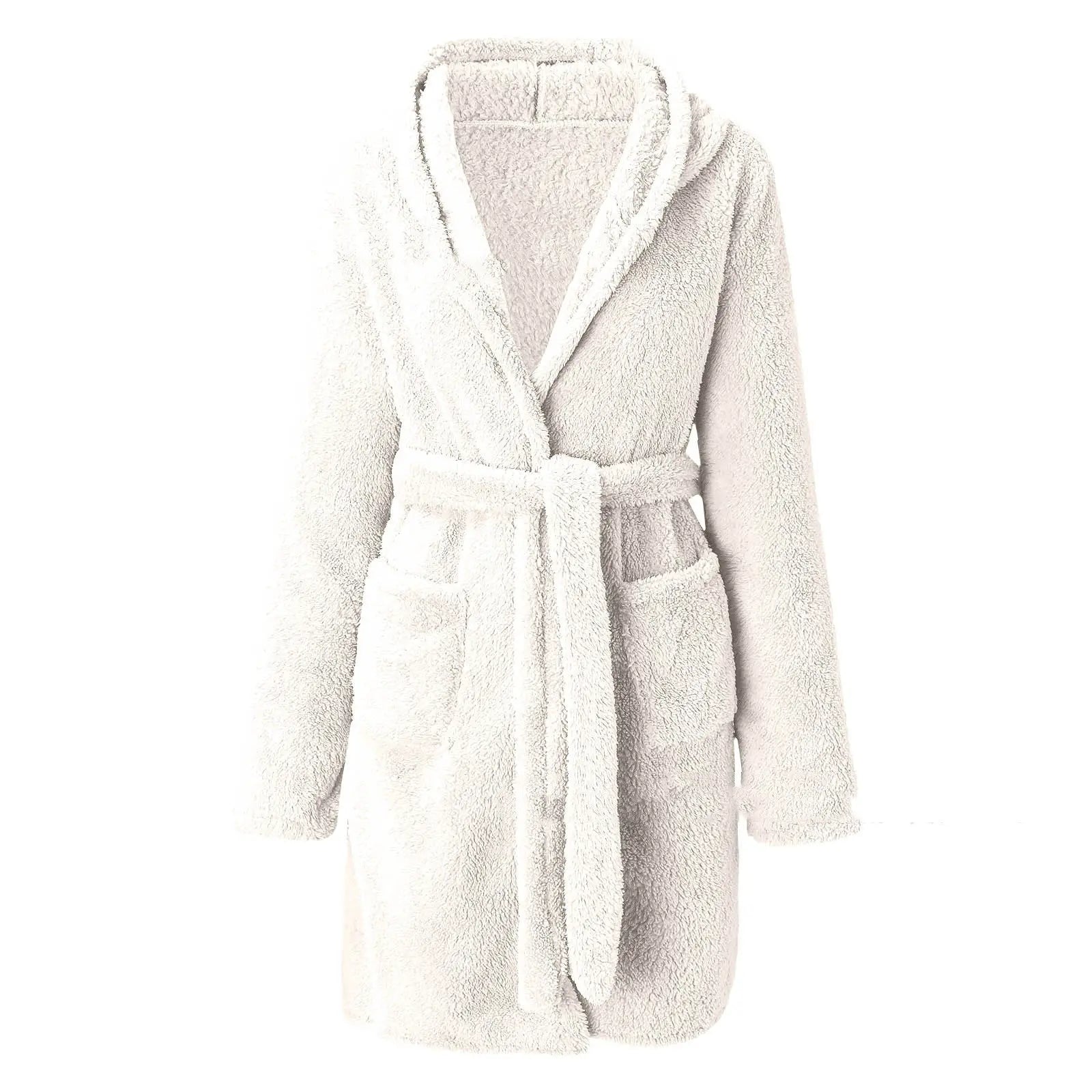 Coral Velvet Winter Nightgown For Women Funny Cute Duck Pajams Thickened Warm Sofa Sleepwear Lounger For Playing Mobile Phone Home Clothes hercurva