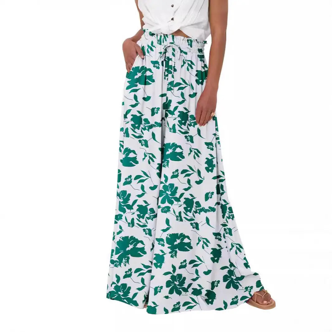 Women's High Waist Wide Leg Pants Casual Pants hercurva