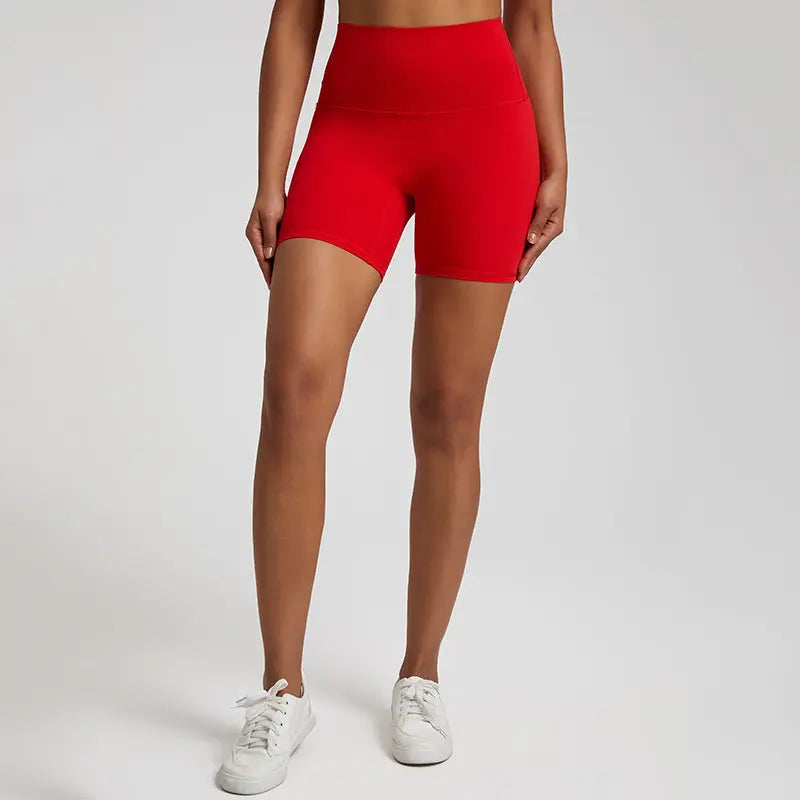 Nude Feel Yoga Quick-drying Breathable Slim Fit Sports Shorts hercurva