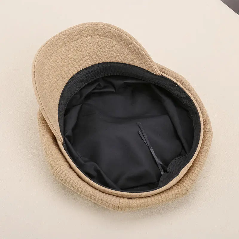 Women's Outdoor Warm Sunshade Pleated Octagonal Hat hercurva