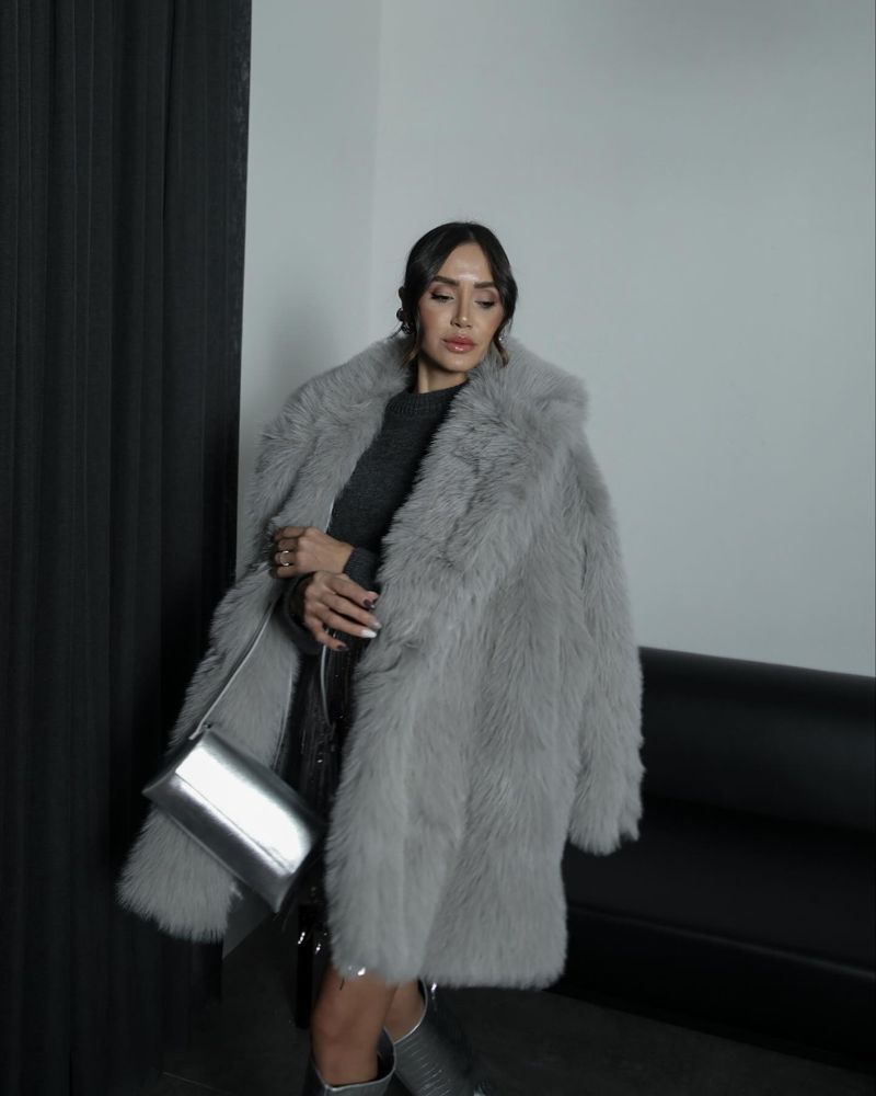 RUTTY - Elegant faux fur coat #PET4946