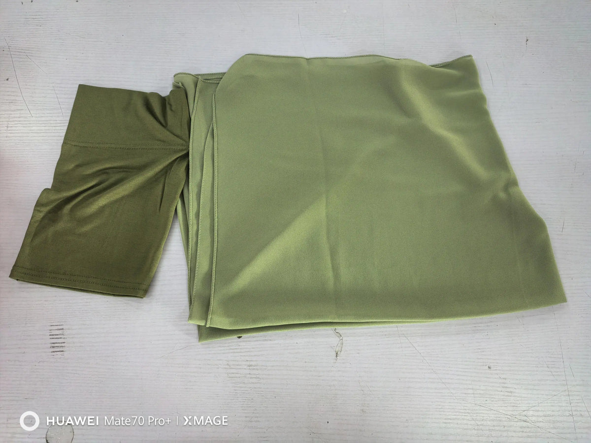 Lazy Chiffon Convenient Headscarf Magnetic Buckle Fixed hercurva