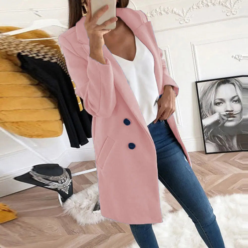 Medium Long Wool Coat hercurva