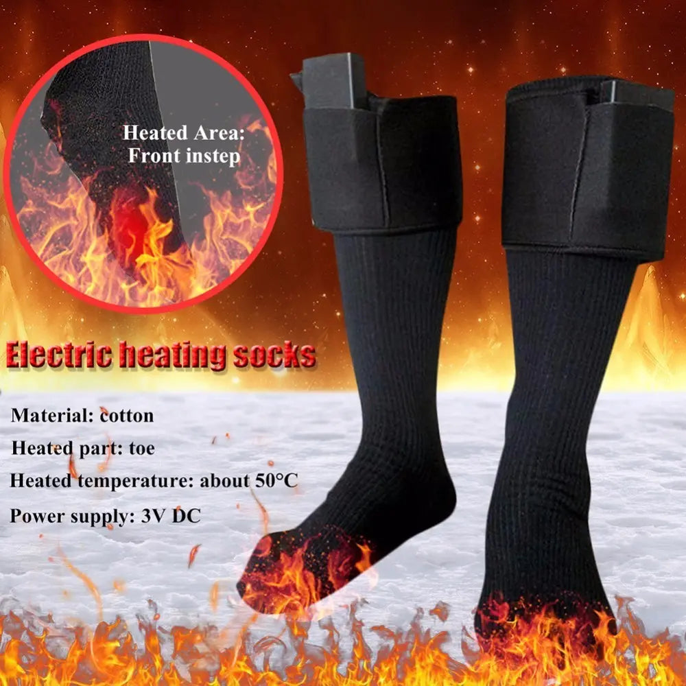 Outdoor Cold Weather Electric Heated Socks hercurva