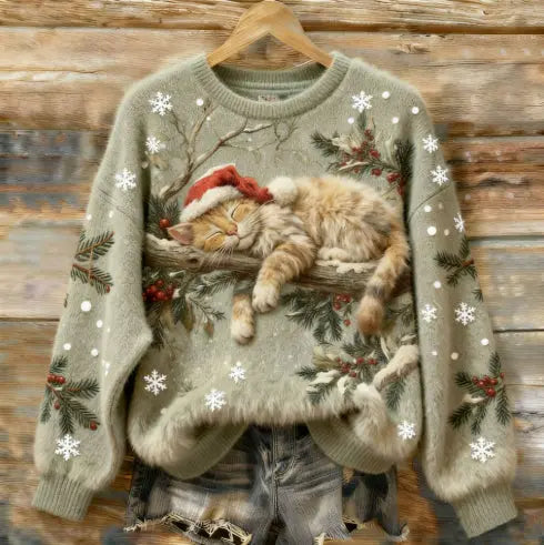 Women's 3D Digitally Printed Christmas Hoodie hercurva