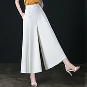 Slim Middle-aged Women's Trousers With Nine-quarter Skirt hercurva