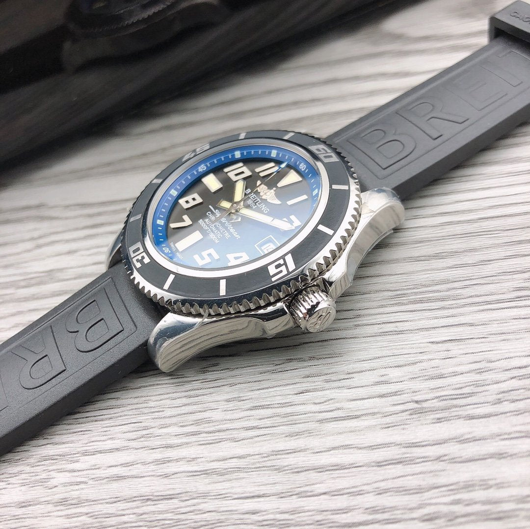 SUPEROCEAN 42 AUTOMATIC BLUE BLACK DIAL