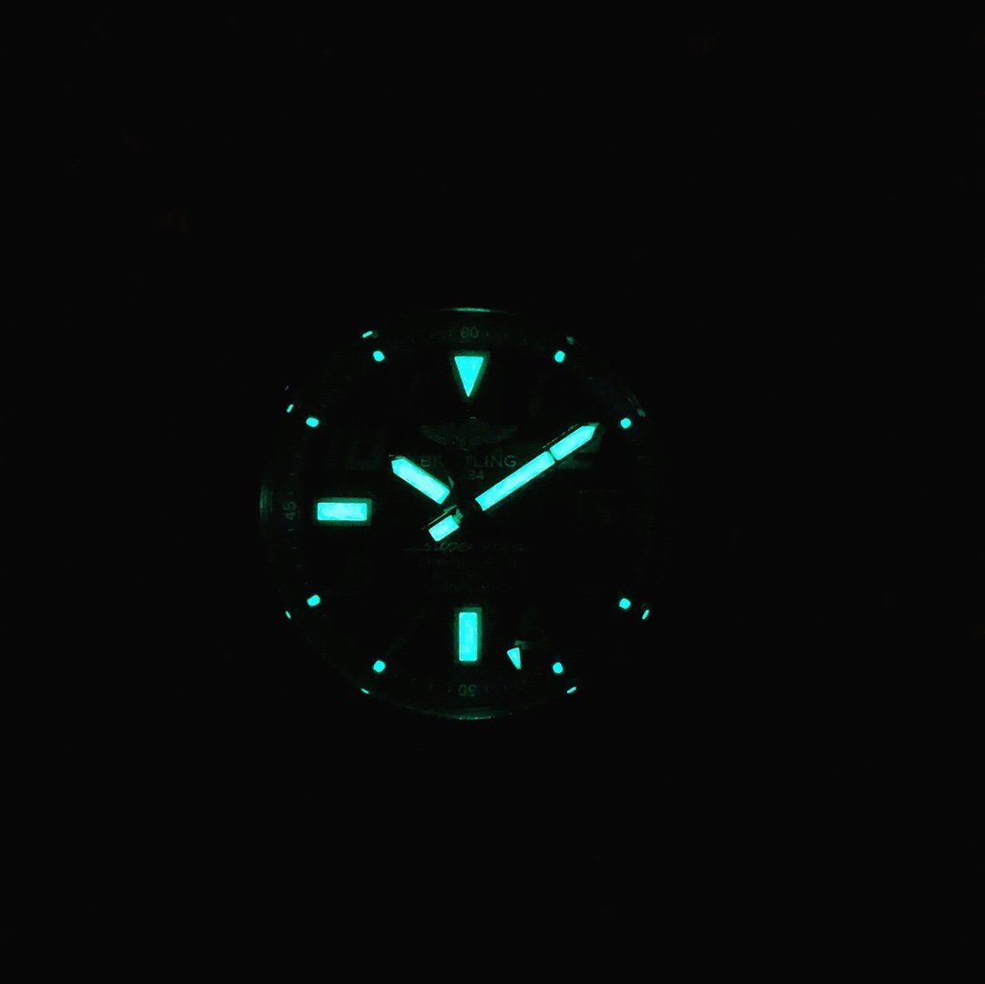 SUPEROCEAN 42 AUTOMATIC BLUE BLACK DIAL