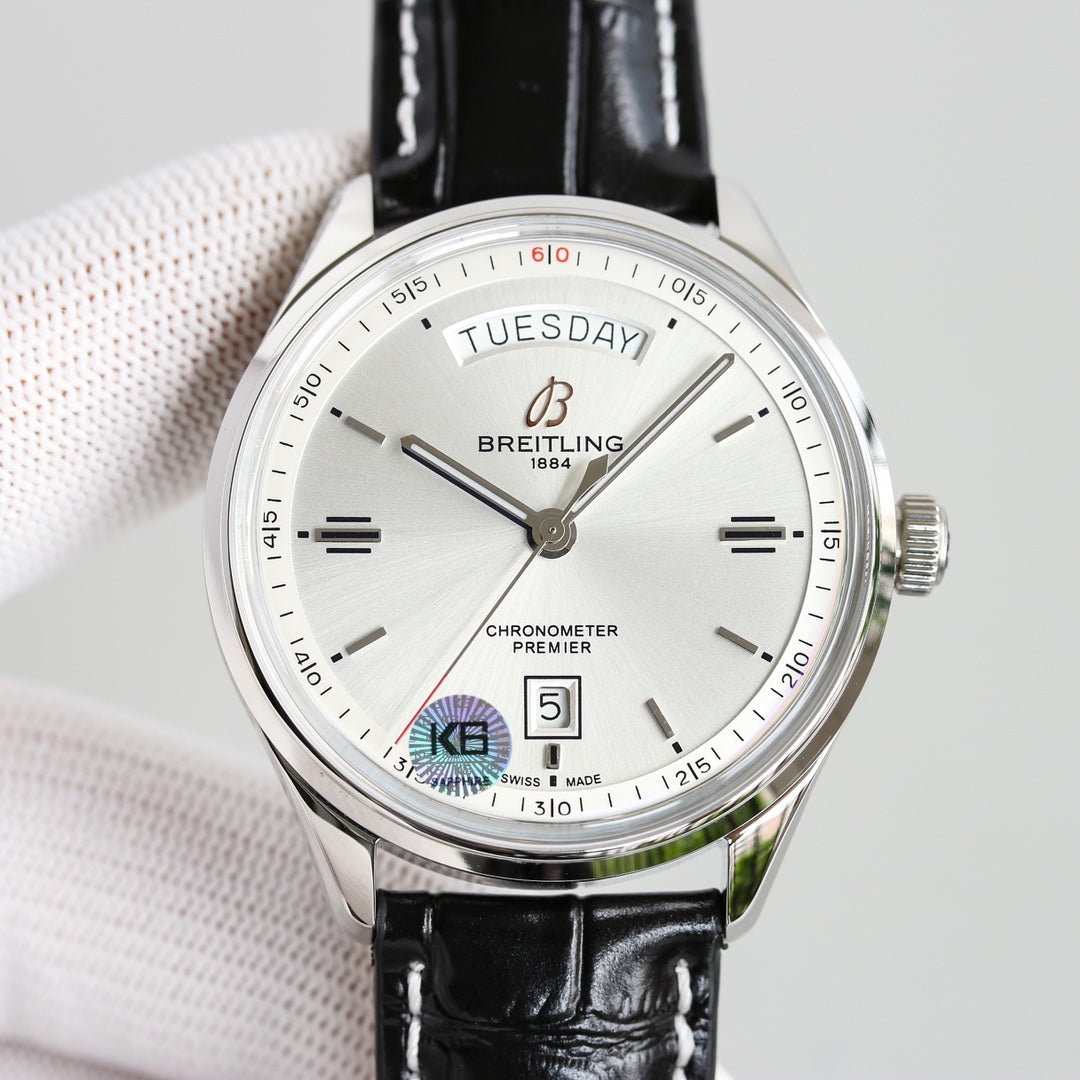 PREMIER DAY DATE 40 STAINLESS STEEL