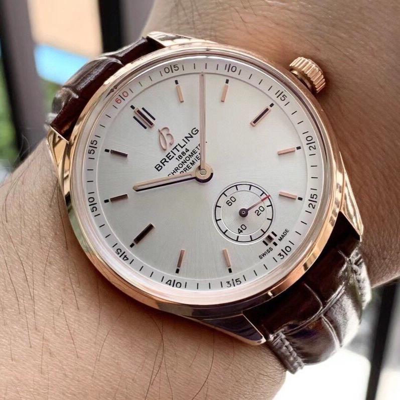 PREMIER AUTOMATIC 40 ROSE GOLD CASE SILVER DIAL