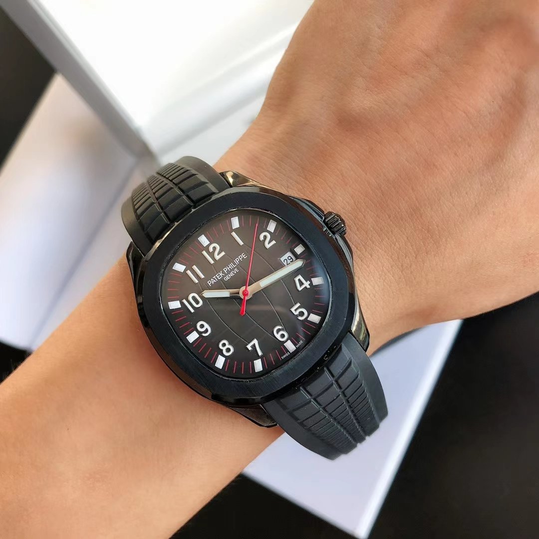 PATEK AQUANAUT CUSTOM ALL BLACK