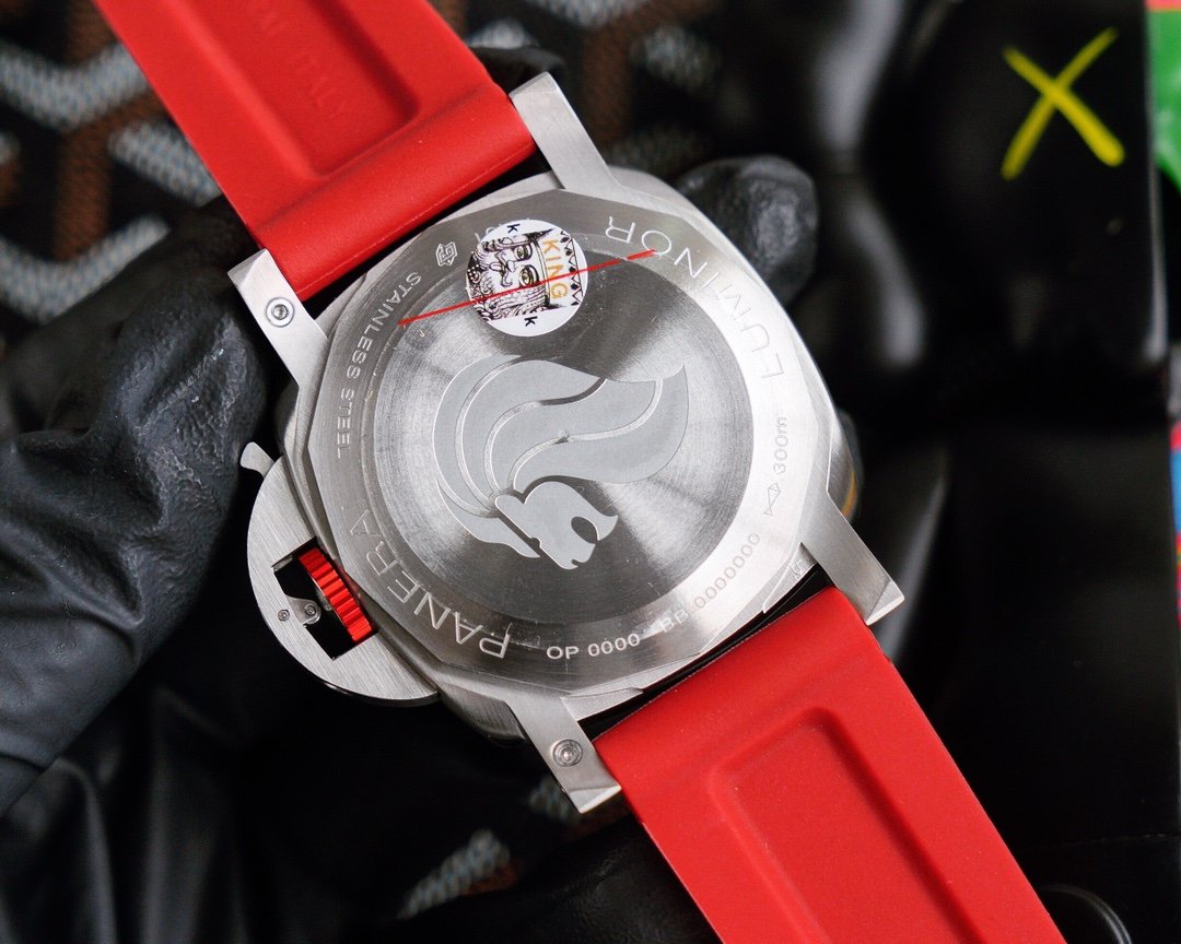 LUMINOR 1950 3 DAYS GMT BLACK DIAL