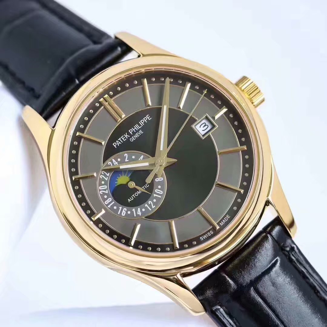 PATEK COMPLICATIONS MOONPHASE GOLD