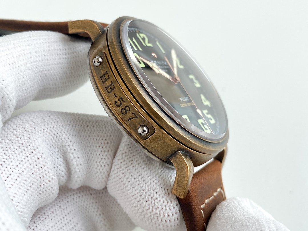PILOT TYPE 20 45MM BRONZE CASE BLACK DIAL