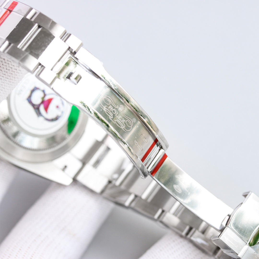 DATEJUST 41MM STEEL CASE GREEN DIAL