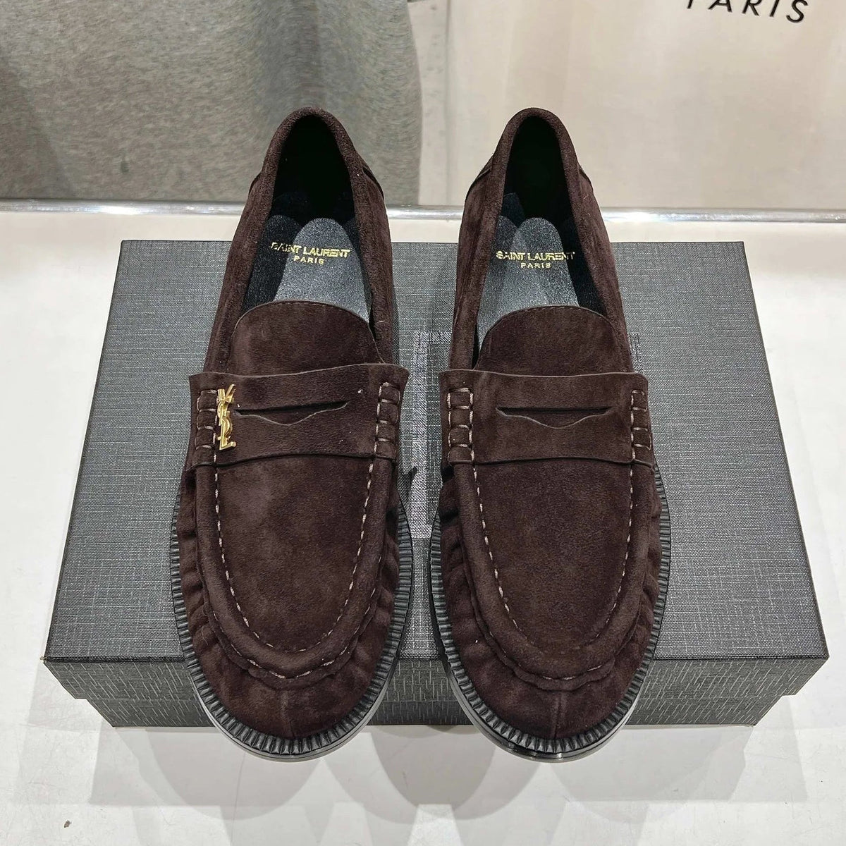 YSL 2026 Loafer Suede Leather