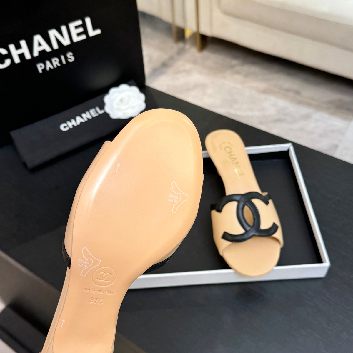 Chanel 2026 Sandal Lambskin