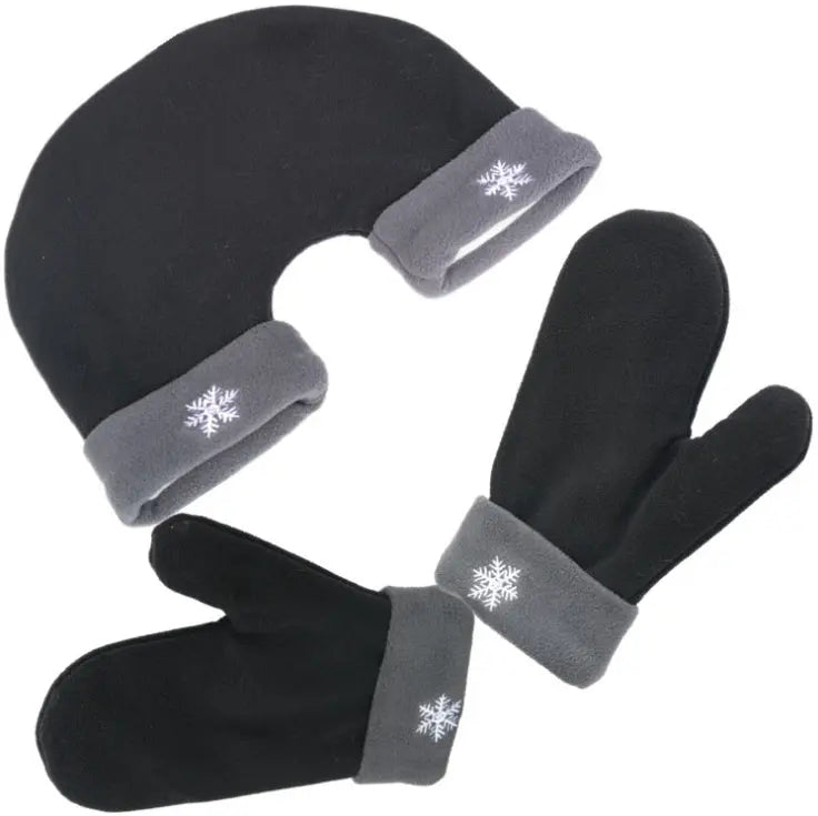 Couple Lovers Gloves Polar Fleece Sweethearts Thicken Winter Warm Lining Glove Christmas Gift Lovers Mittens hercurva