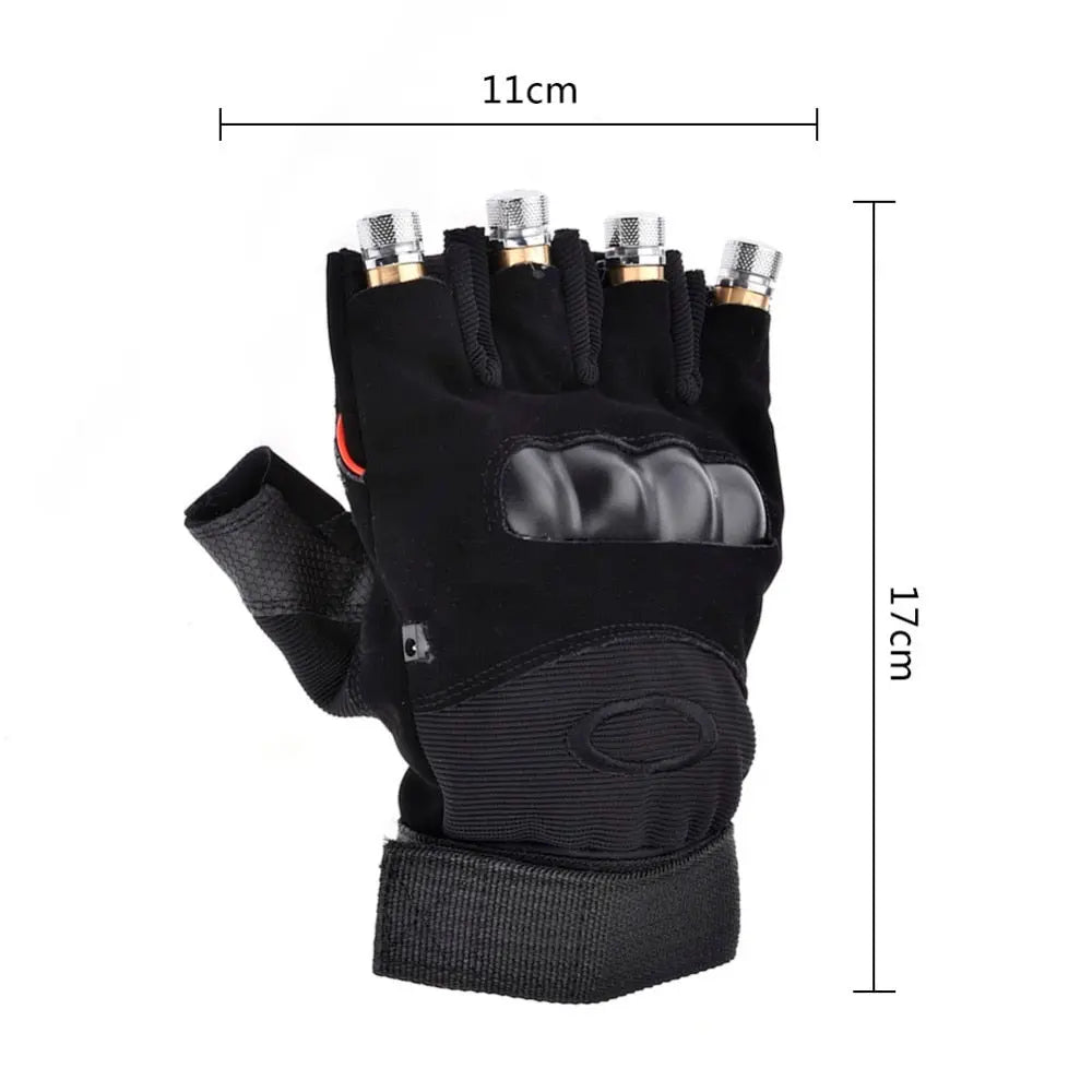 Stage Show  Red Green Laser Gloves hercurva