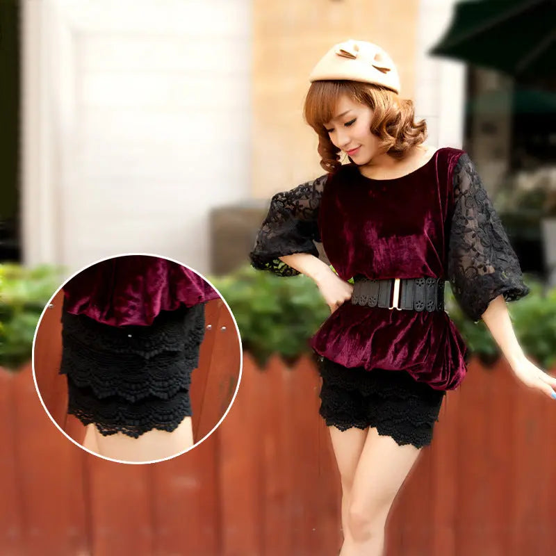 Lace Crochet Culottes hercurva