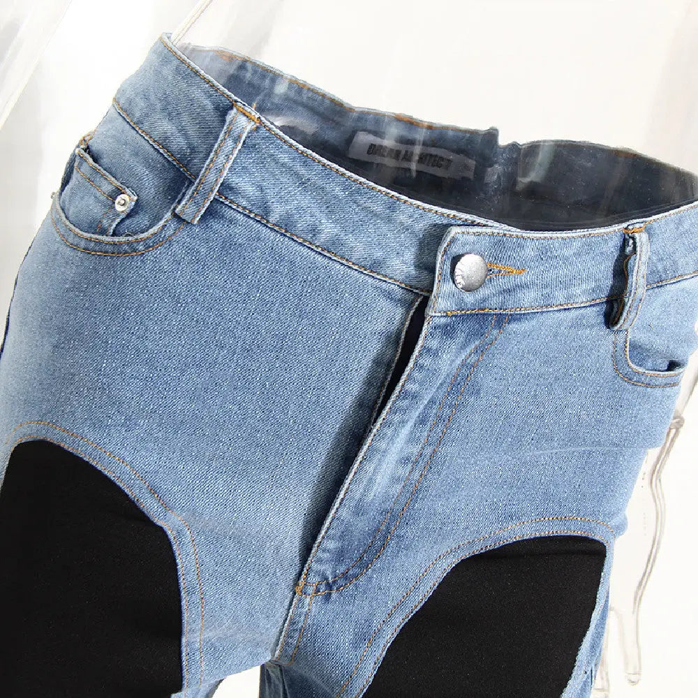 Women's Patchwork Washable Casual Pants hercurva