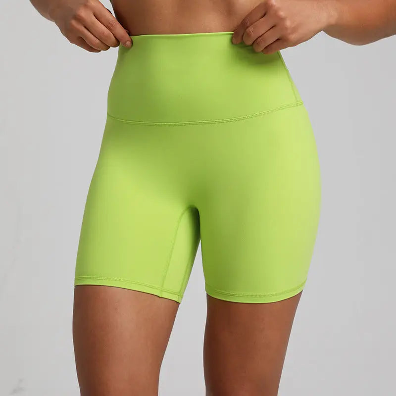 Nude Feel Yoga Quick-drying Breathable Slim Fit Sports Shorts hercurva