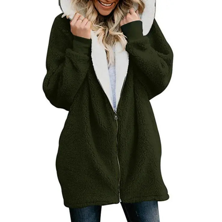 Lamb hooded sweater hercurva