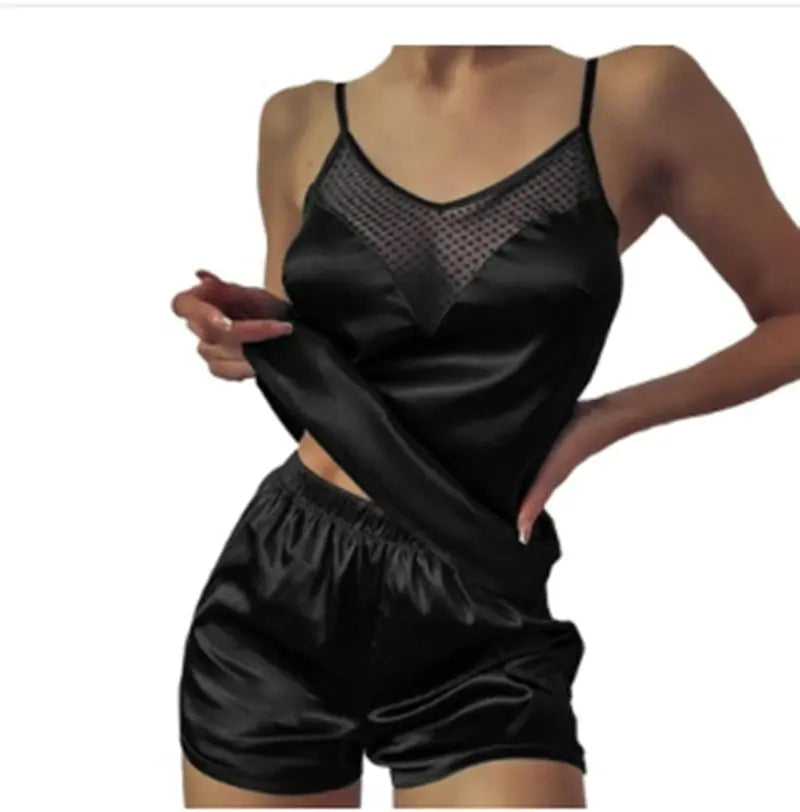 Women Sexy Sleepwear Sleeveless Babydoll Strap hercurva
