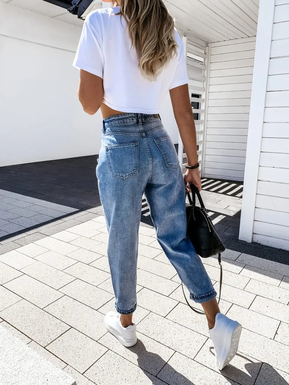 Casual Temperament Harem Pants Trousers Women's Jeans hercurva
