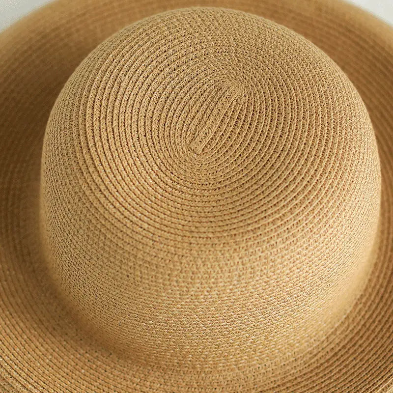 Sun Protection Hepburn Wind Sun Hat Holiday Beach Hat hercurva
