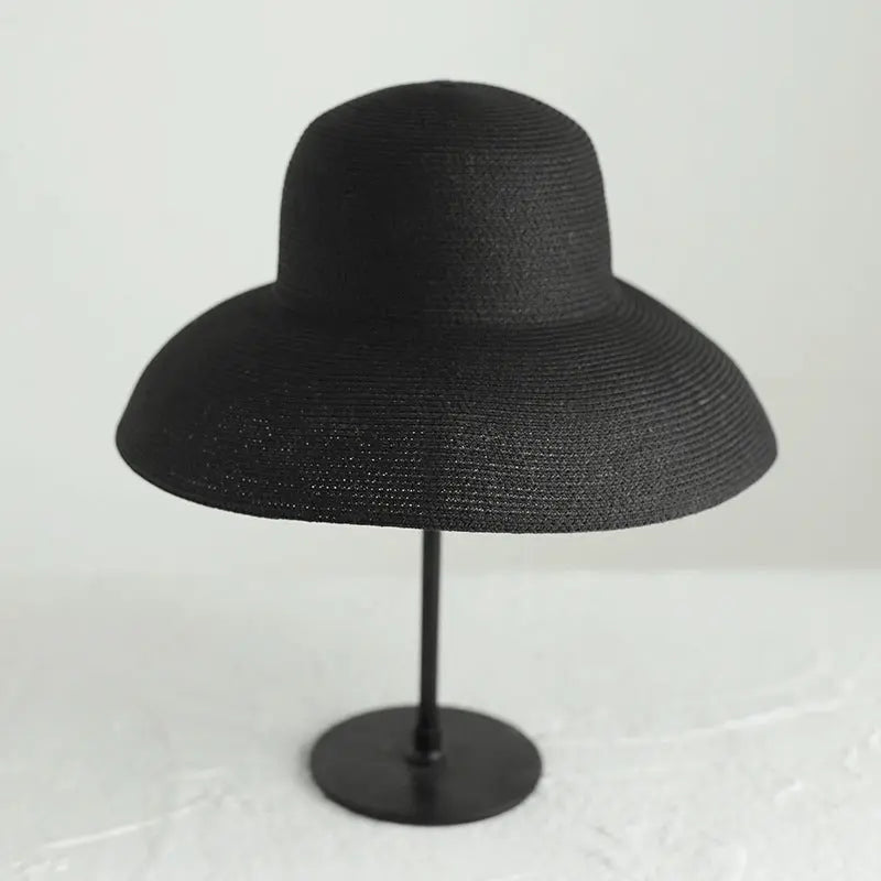 Sun Protection Hepburn Wind Sun Hat Holiday Beach Hat hercurva