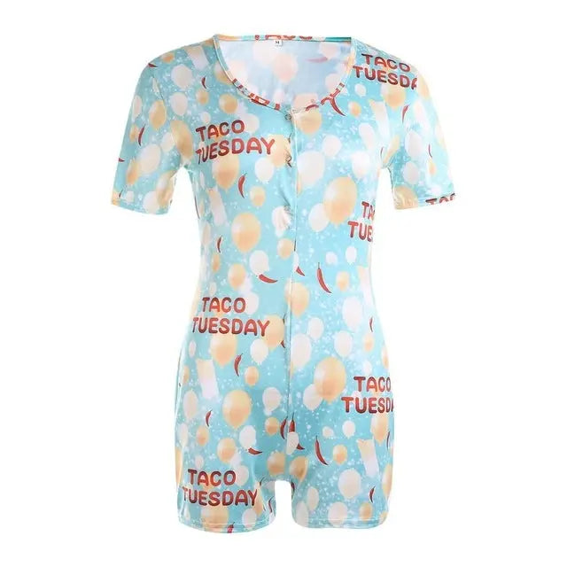 Sexy Women Bodysuit Playsuit Short Romper Jumpsuit Sleepwear hercurva