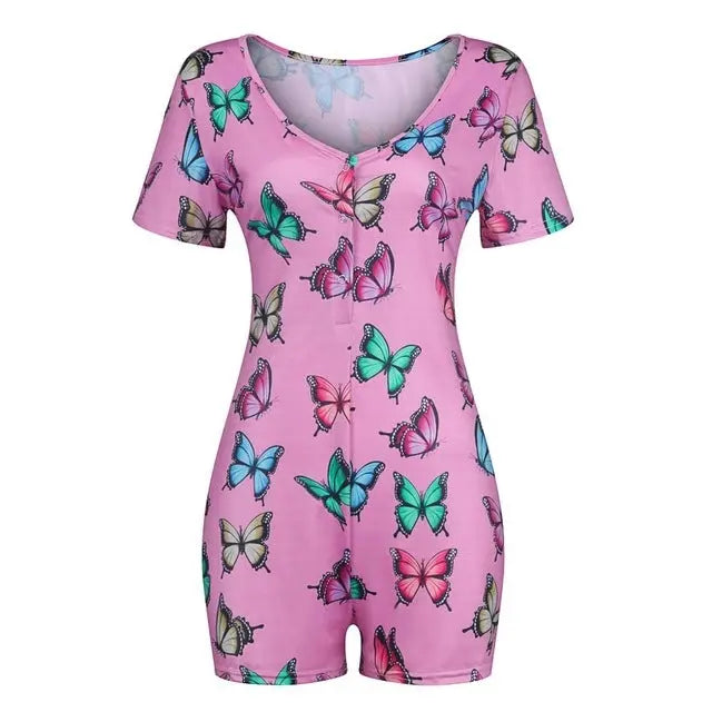 Sexy Women Bodysuit Playsuit Short Romper Jumpsuit Sleepwear hercurva