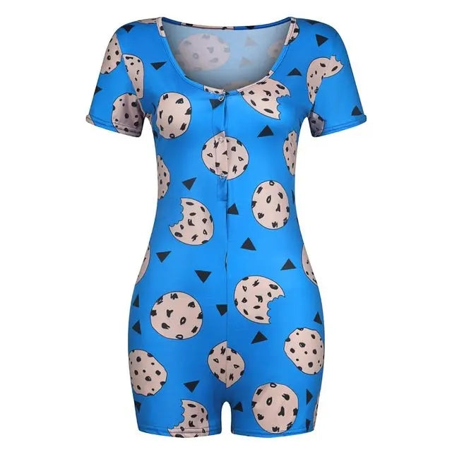 Sexy Women Bodysuit Playsuit Short Romper Jumpsuit Sleepwear hercurva