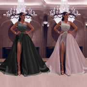 New One-Shoulder Mopping Evening Dress hercurva