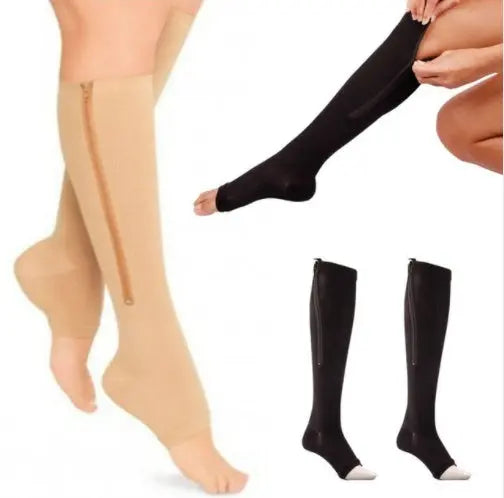 Pressure exposed toe compression socks hercurva