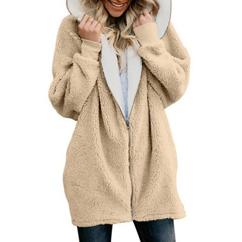 Lamb hooded sweater hercurva