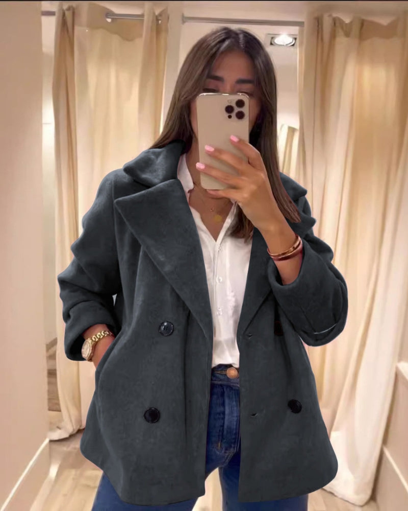 MOIREA - WILLOW BLUSH COAT #VEV41188