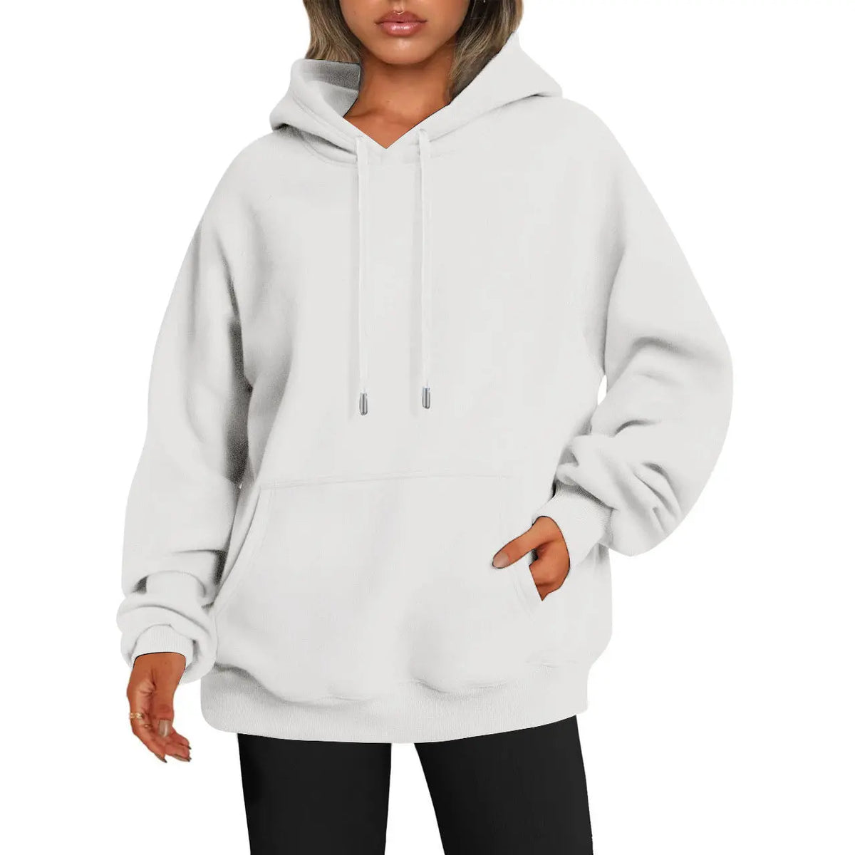 Men's And Women's Fashion Casual Exercise Drop-shoulder Sleeve Hoodie hercurva