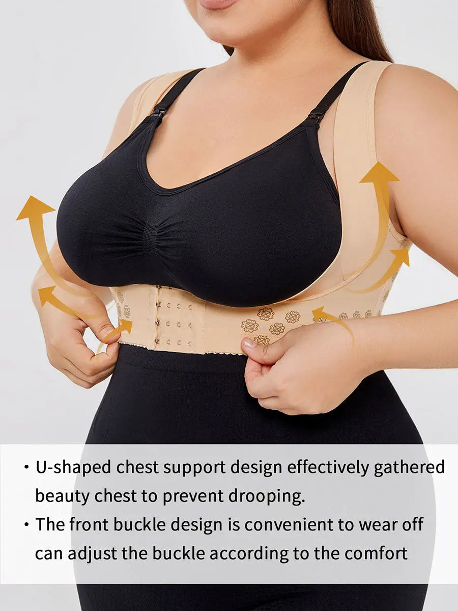 Energy Chip Chest Brace Up For Women Posture Corrector Shapewear Vest hercurva