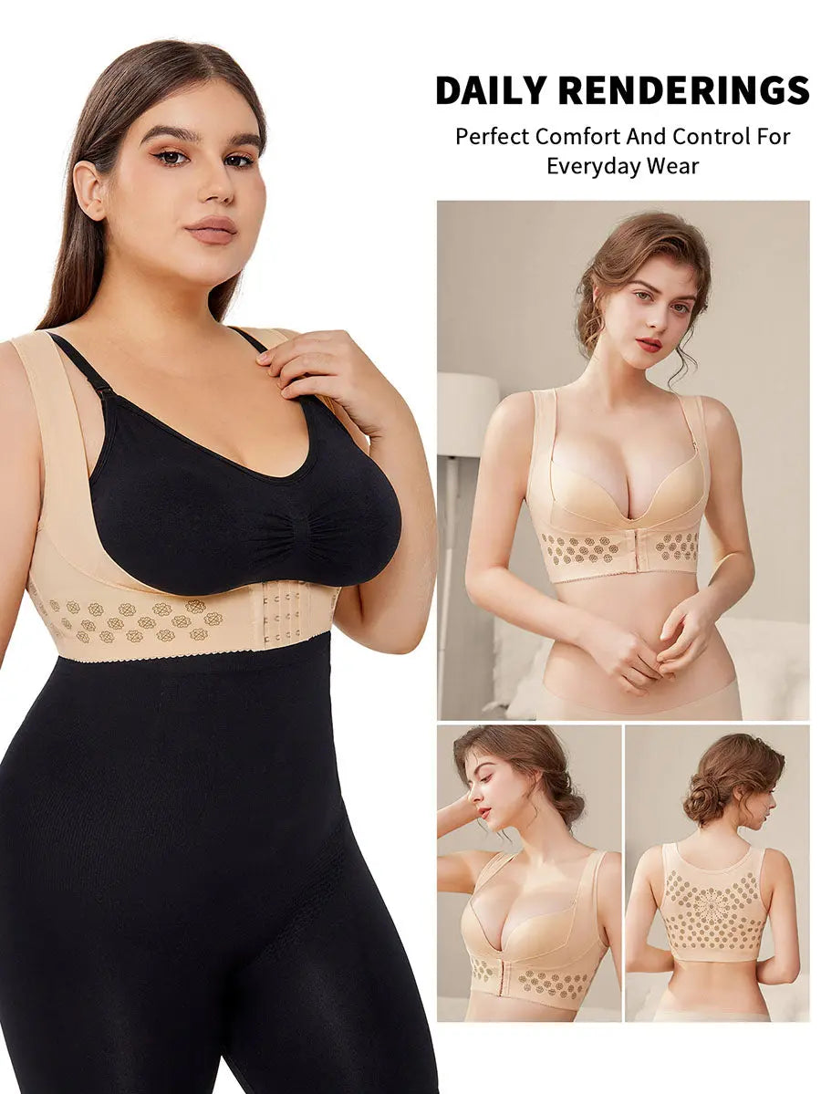 Energy Chip Chest Brace Up For Women Posture Corrector Shapewear Vest hercurva
