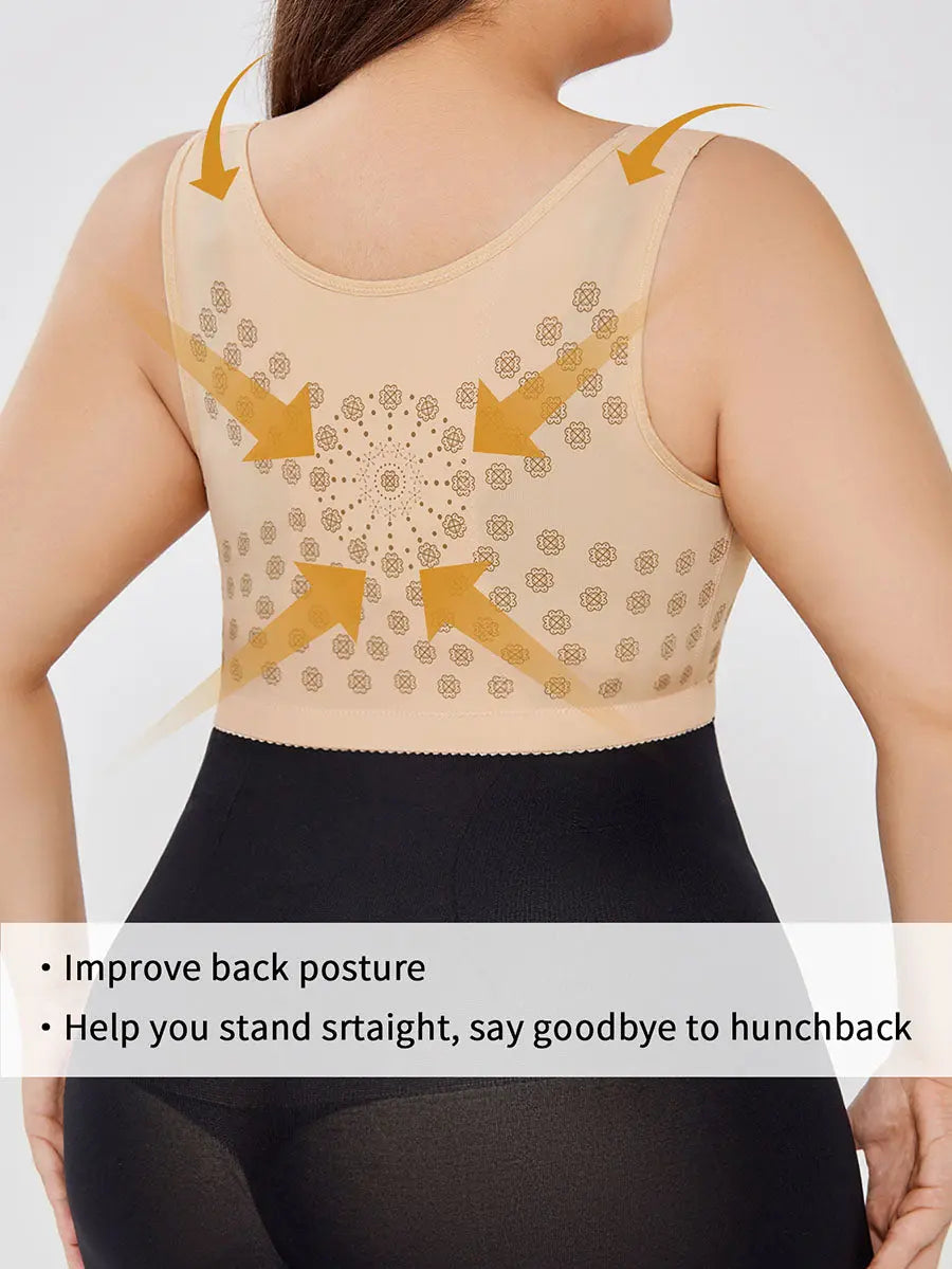 Energy Chip Chest Brace Up For Women Posture Corrector Shapewear Vest hercurva