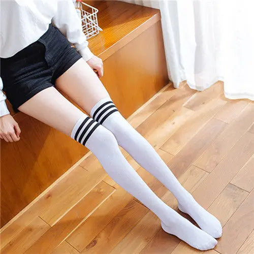 Striped stockings ladies stockings hercurva